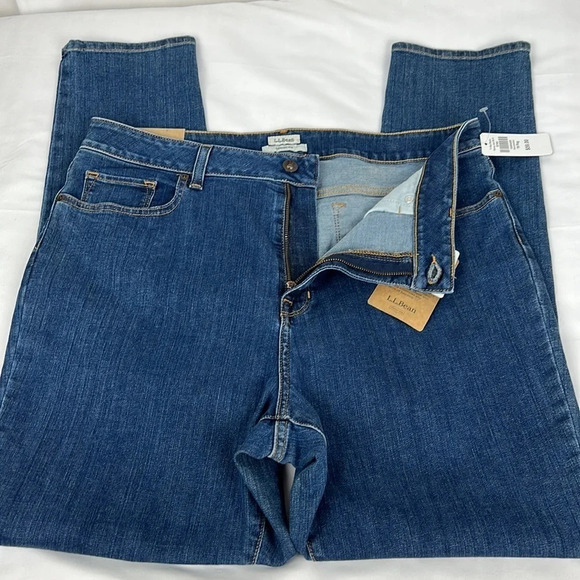 L.L Bean New Women’s 16 Regular True Shape Classic Fit Jean - Picture 6 of 12